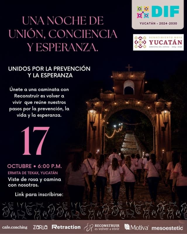 Caminata Rosa Tekax 2026
